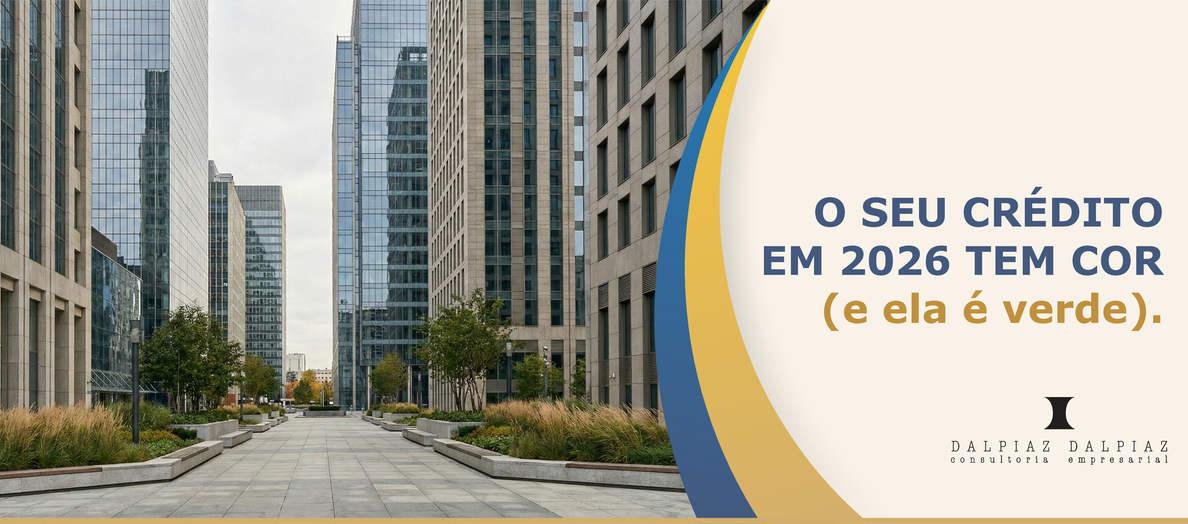 O crédito agora tem cor (e ela é verde)
