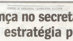 Jornal Correio de Uberlândia (Jan/2008) 